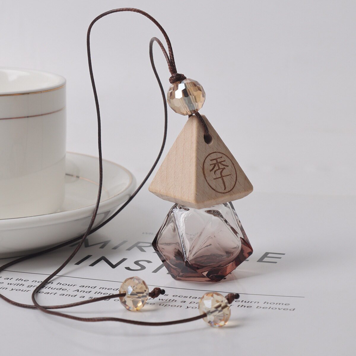 卡欣恋全季酒店禅茶香薰车载香水挂件汽车高档香氛礼品伴手礼