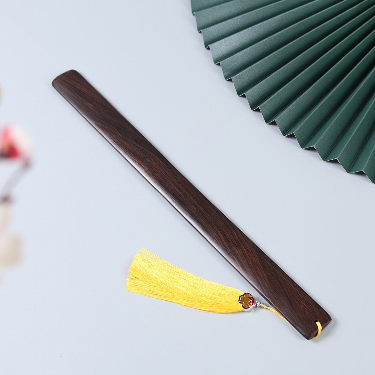 紫光檀戒尺古代老师用教鞭教棍实木中式加厚家规木板教育学生sp