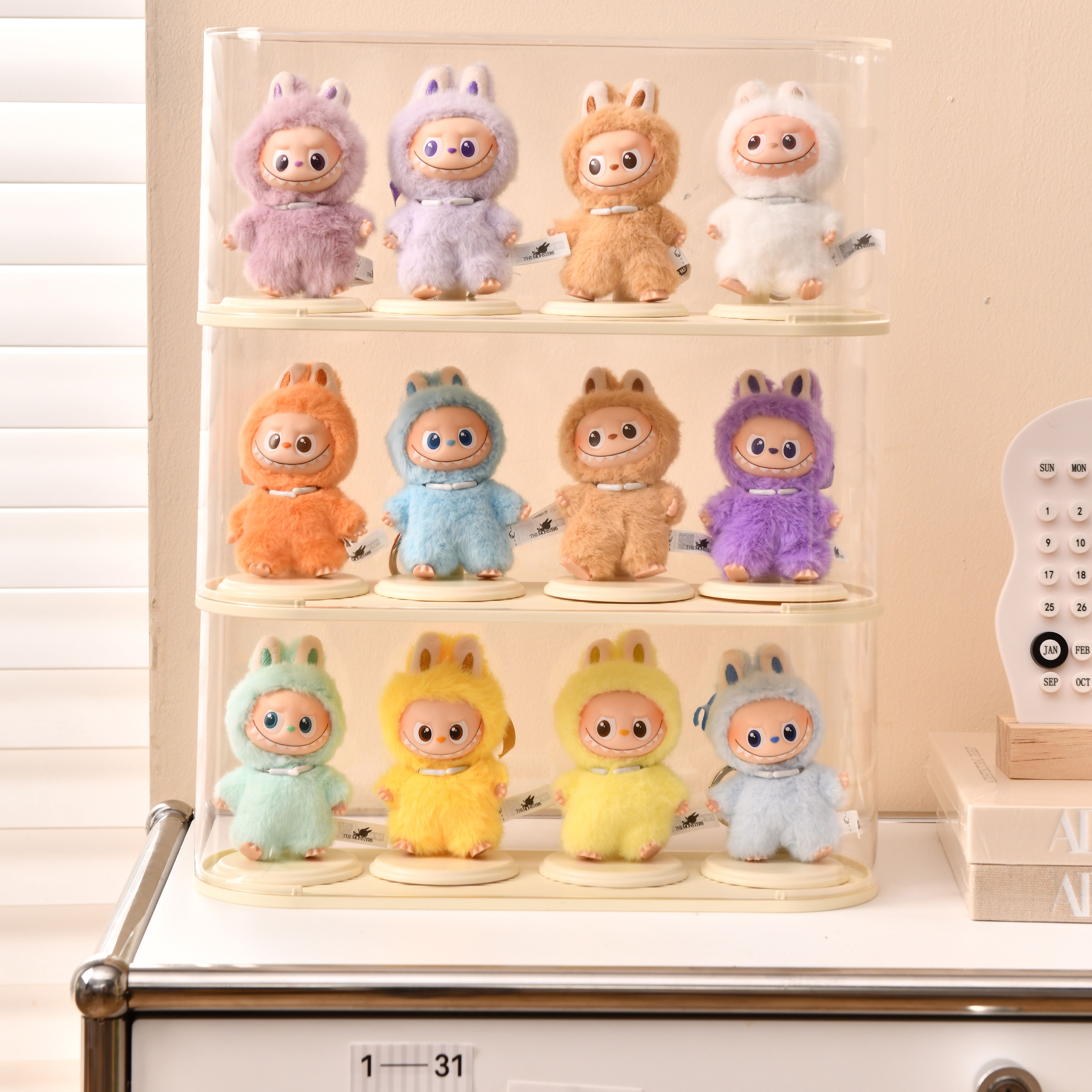 4代labubu展示盒拉布布心底密码