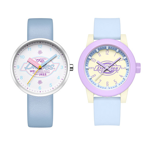 Dickies学生简约防水石英表女款