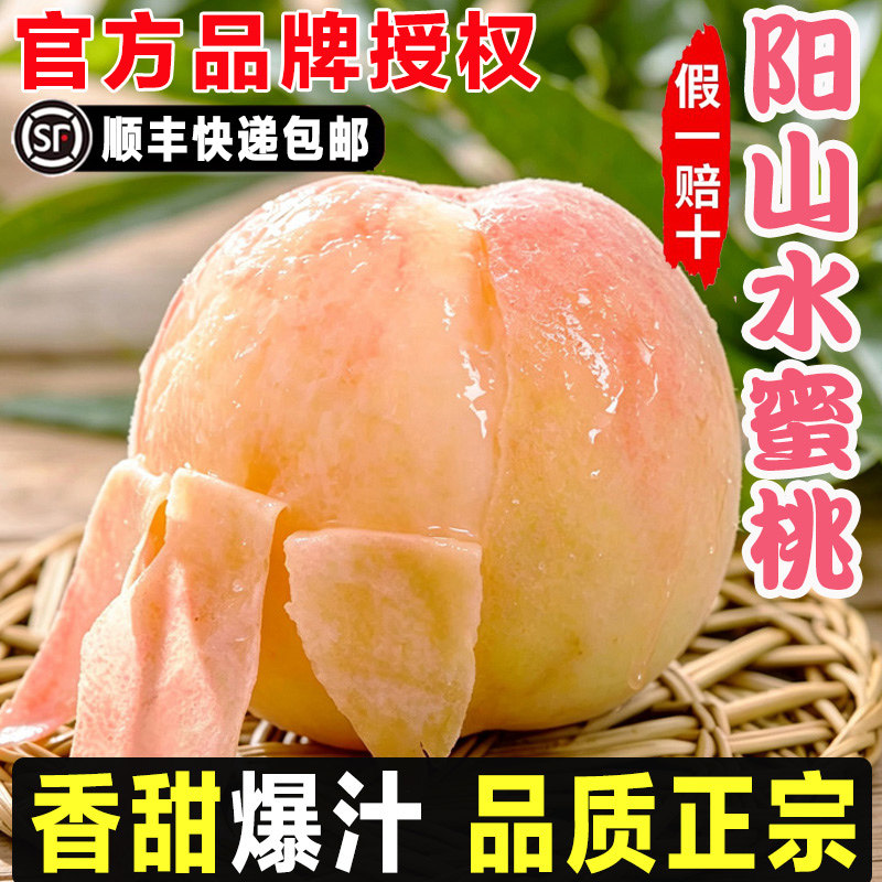 正宗无锡阳山水蜜桃子现