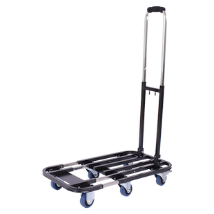 匠者折叠手推车便携搬运车静音手拉车小拉车家用拉货车拉杆车拖车