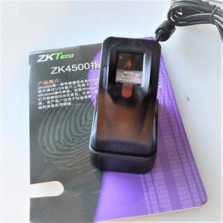 新品ZKTeco熵基科技ZK4500指纹仪识别中控指纹采集器指纹认证SDK