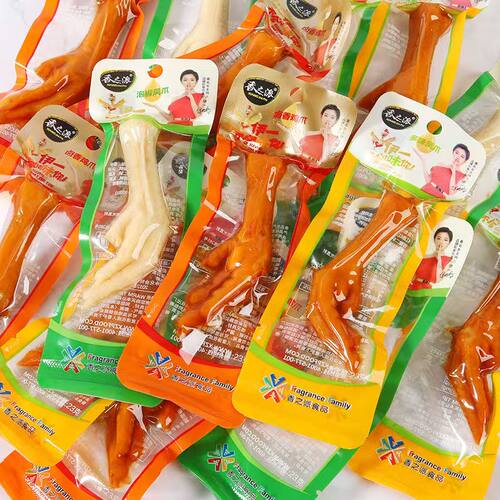 【实惠好物】香之派多味凤爪卤鸡爪23克泡卤微辣休闲零食网红食品