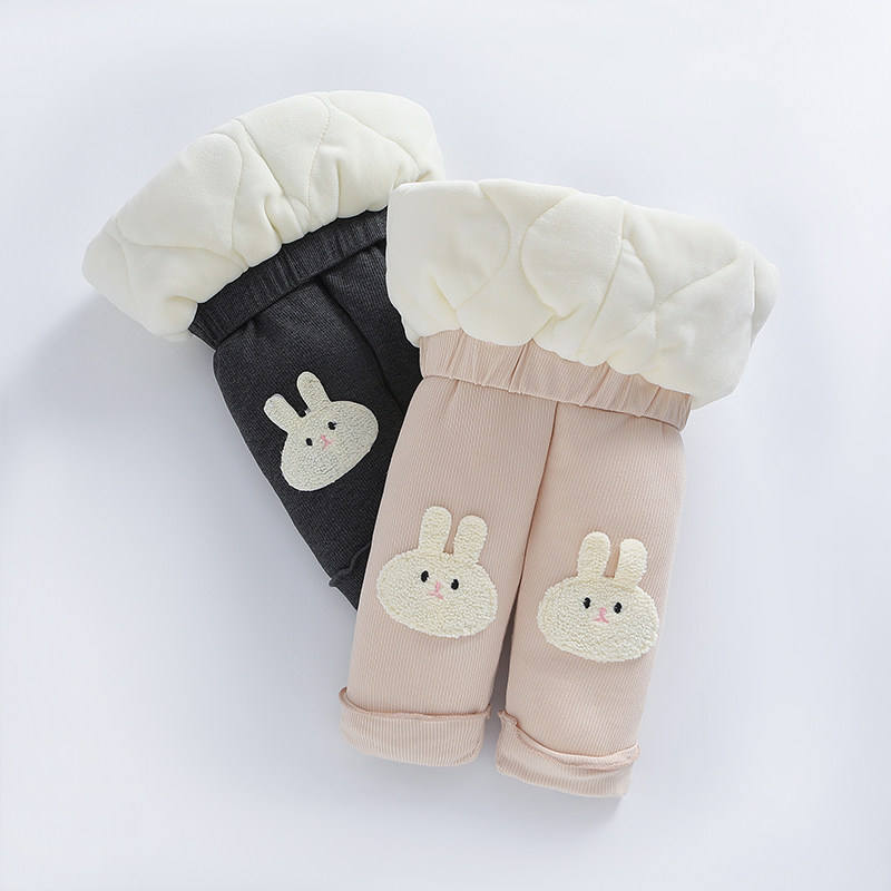 女童加绒加厚打底裤冬装女宝宝加棉裤子一条过冬婴儿外穿保暖棉裤,童装/婴儿装/亲子装,裤子,淘宝优惠券,粉丝福利购,淘宝优惠卷