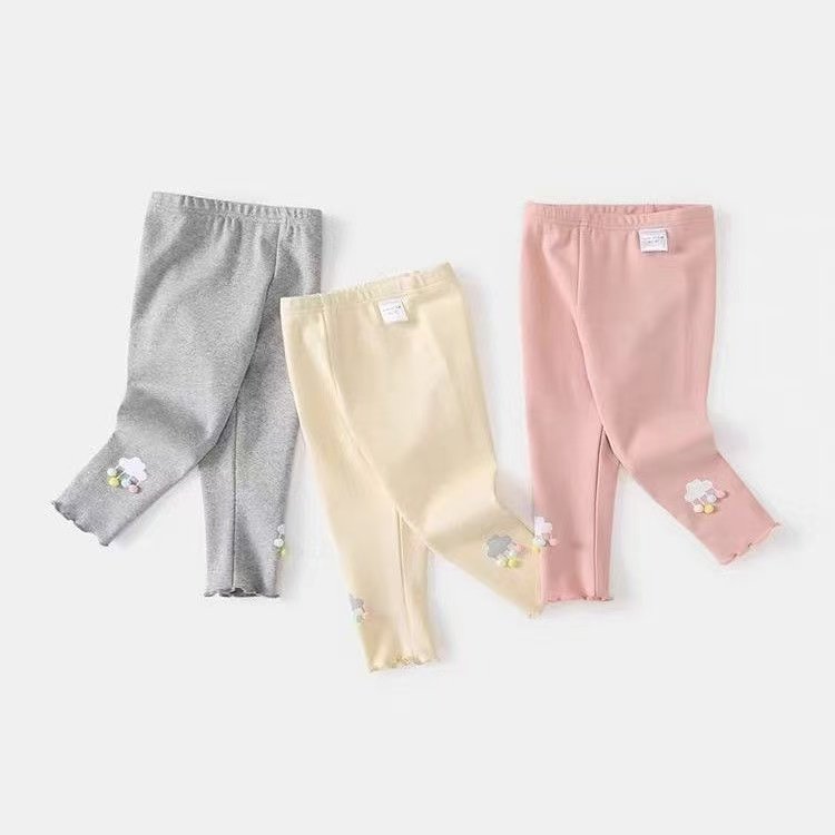 女童打底裤春装2025新款洋气宝宝裤子外穿长裤儿童纯棉休闲裤春秋,童装/婴儿装/亲子装,裤子,淘宝优惠券,粉丝福利购,淘宝优惠卷