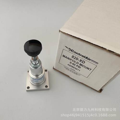 CONTROLAIR美国康气通超迷你型精密调压阀820-XD/抗腐蚀/轻量结构