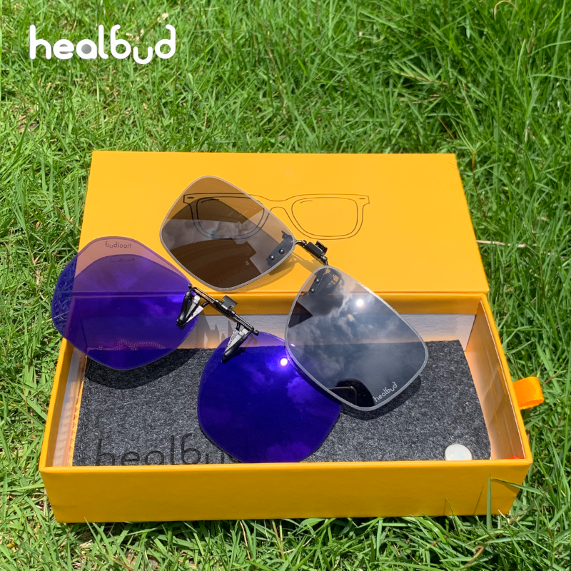 healbud近视时尚偏光太阳镜夹片