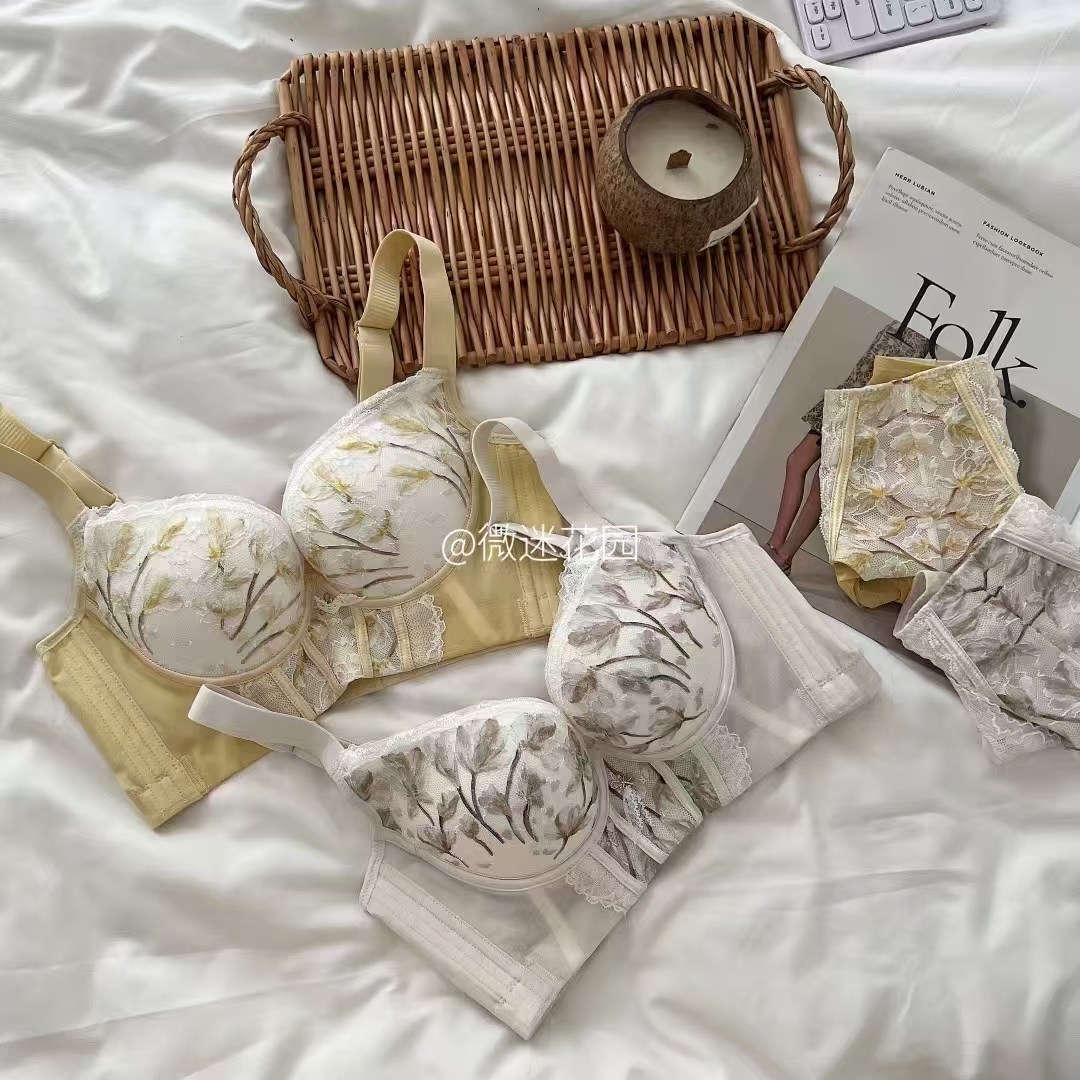 调整型内衣收 副乳克星防下垂 软钢圈A杯文胸 版型超好 聚拢女