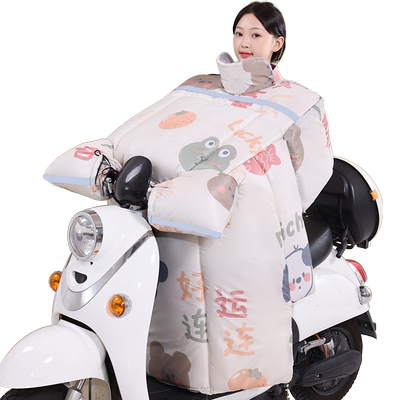 冬季电动车挡风被防寒