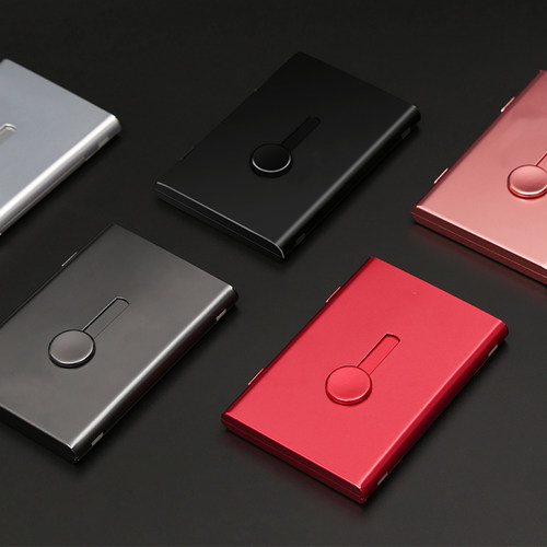 便携式超薄大容量可定制名片夹