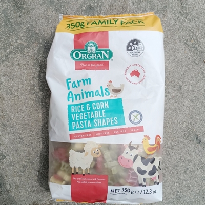 orgran蔬菜意大利面350g