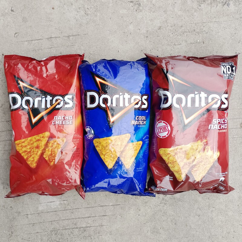 Doritos Tortilla Chips多桃氏多力滋芝士口味玉米片健康膨化零食