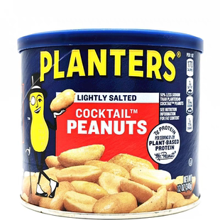 Planters peanuts nuts美国小吃混合什锦果仁腰果鸡尾花生 绅士牌