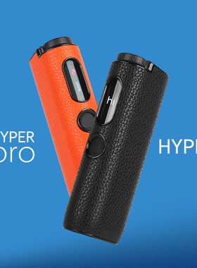 适用GLO HYPER PRO保护套荔枝纹PU贴皮装饰配件壳glo pro防摔硬壳