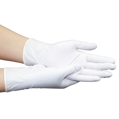 加长一次性医用乳胶手套加厚食品厨房非无菌手术防护丁腈胶皮橡胶