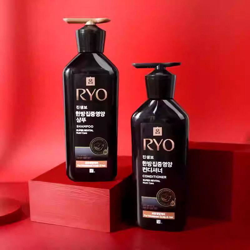 韩国进口吕臻参焕活御时生机洗发水头皮养护参类精粹柔顺400ml