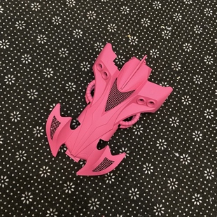 田宫原装魔鬼司令19438拆出 镂空喷漆车壳S2底盘适用 桃粉磨砂面