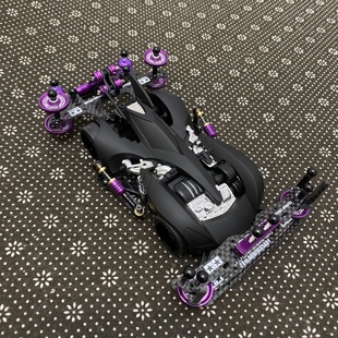 田宫四驱车改装 黑武士集合 磨砂黑喷漆 收藏竞速下场赛车 需拼装