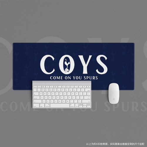 鼠标垫超大办公键盘桌足球迷用品周边英超热刺hotspur孙兴慜coys