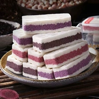 Черный рис настоящий торт фиолетовый картофельный торт чай Smuls Закуски закуски, полные голодных закусок, фиолетовая морская соль