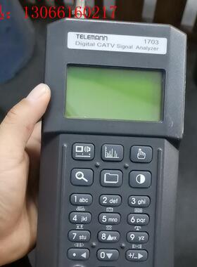 泰勒曼数字有线电视分析仪,TELEMANN  1703,成色(请询价)