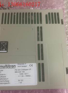 MUltitron PS424  一张,价格(请询价)
