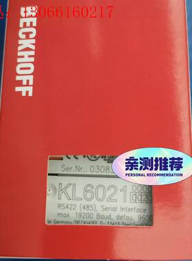 倍福KL6021-0020 带包装,议价(请询价)