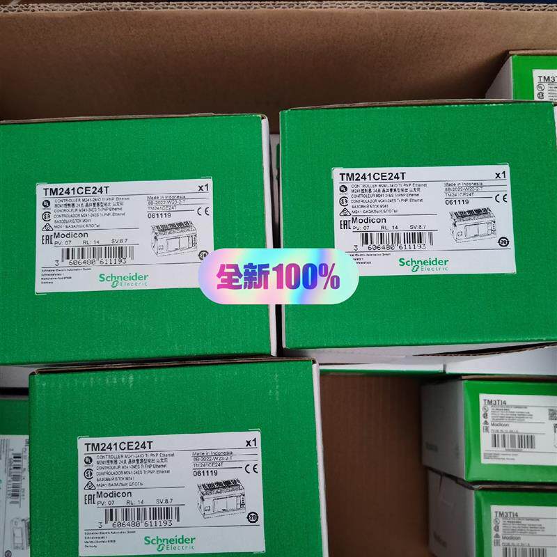 TM241CE24T/TM241CE24R施耐德PLC 模块(请询价)
