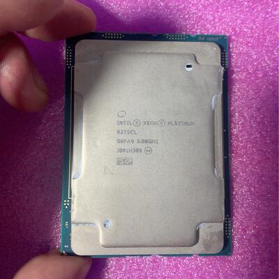 现货 英特尔 至强 8275CL CPU 正式版 99新交单(请询价)