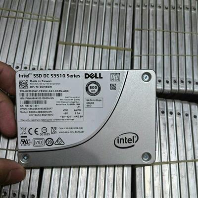批量出100%健康度 英特尔S3510 800G 企业级固态(请询价)