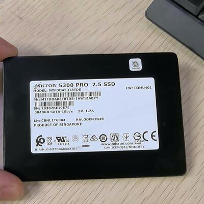Micron/镁光5300PRO.3.84TB固态硬盘,企业(请询价)