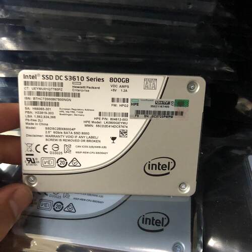 出英特尔S3610 800G固态硬盘(请询价)