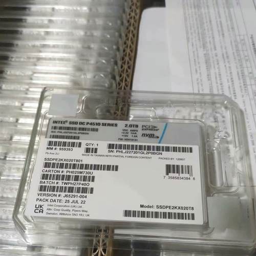 英特尔 P4510 2T  u2 NVMe协议企业级固态硬盘(请询价)