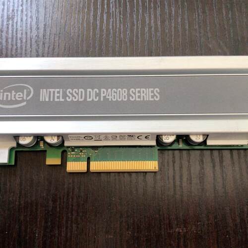 出英特尔SSD. DC P4608  6.4 TB(请询价)