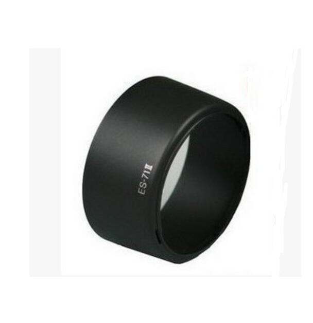 适用于佳能50mm f/1.4 遮光罩 ES-71II ES-71卡口遮光罩F50 1.4