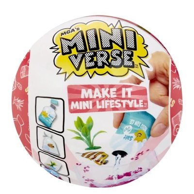 MGA miniverse 掌上工坊迷你家居球 手工DIY惊喜球 潮流盲盒玩具