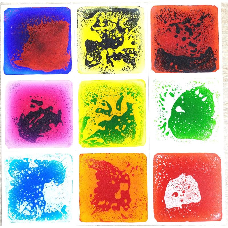 液体地板幼儿园彩砖儿童液体感官垫爬行地砖玩具感统早教中心教具