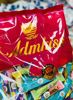 ADM巧克力棒夹心蛋卷散装500g网红食品结婚订婚糖果喜糖