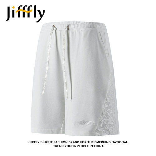 Jifffly短裤男2025夏季新款薄款透气百搭宽松五分裤休闲运动裤子