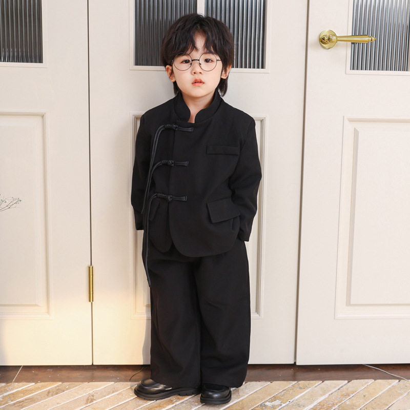 男童汉服儿童新中式唐装春秋