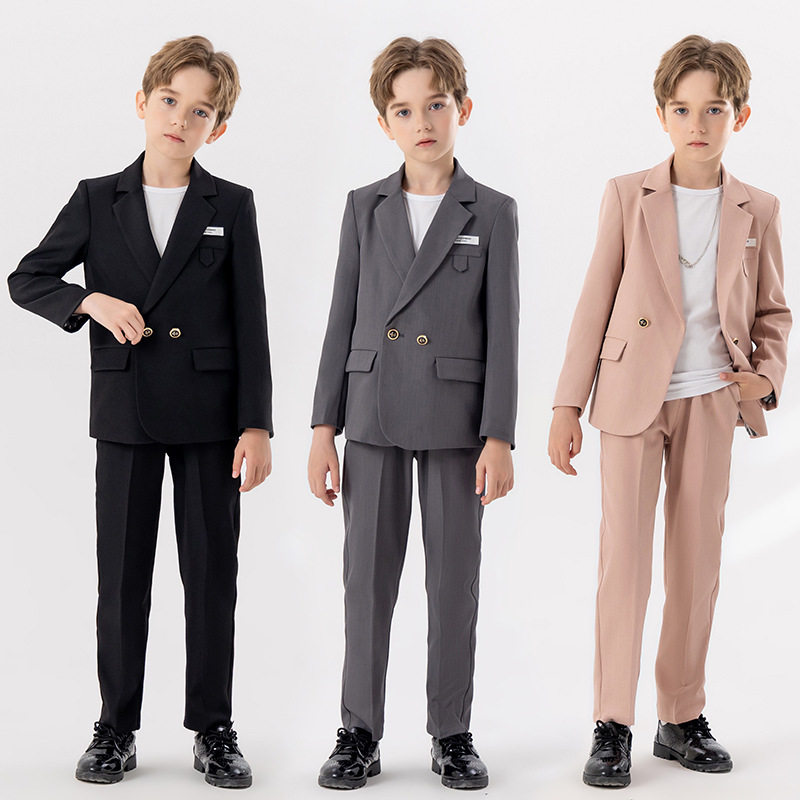 男童礼服花童婚礼服走秀演出服