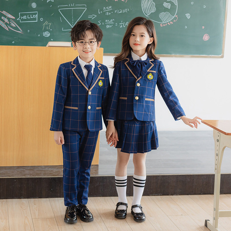 儿童西装套装学生校服班服园服
