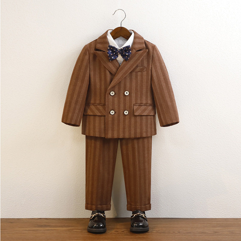 宝宝周岁花童礼服儿童演出服正装