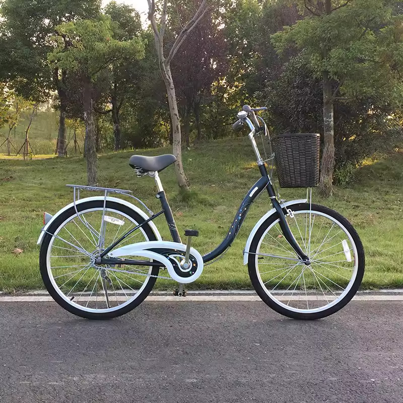 捷安特自行车莫曼顿男女通用学生休闲代步车复古莉莉22寸通勤单车