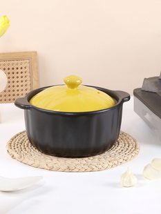 顺祥陶瓷万祥砂锅燃气灶专用耐高温干烧不裂煲汤炖锅家用2025新款