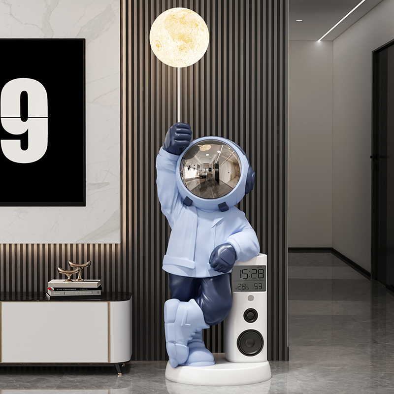 宇航员太空人多功能落地摆件