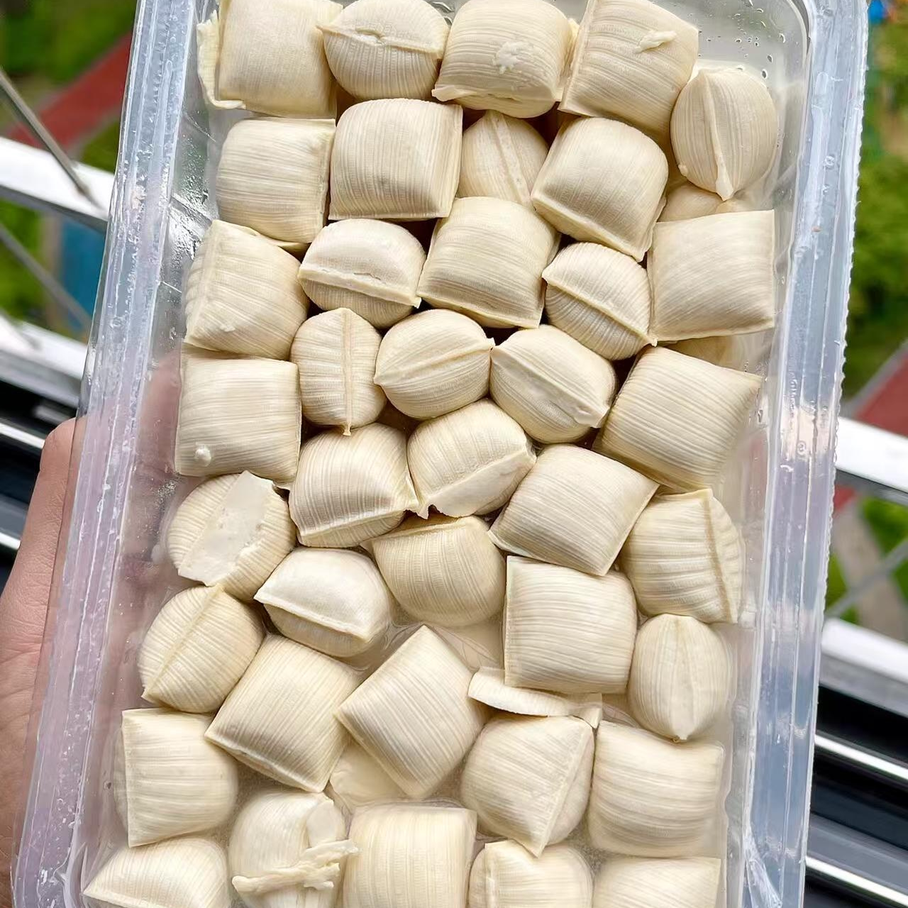 送蘸料包浆豆腐批发爆浆煎炸烤配料干净云南石屏大号豆腐商用家用