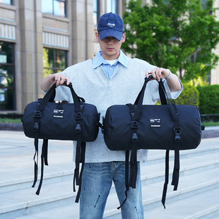 手提商务包男女大容量行李袋轻便结实耐用单肩包健身运动斜挎包