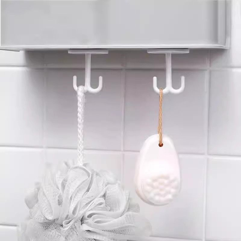 顶装挂钩免打孔天花板柜子顶部倒挂吸顶粘钩镜柜底部浴室倒置挂架,收纳整理,挂钩/粘钩,淘宝优惠券,粉丝福利购,淘宝优惠卷